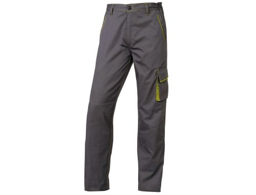 Calas deltaplus com cintura ajustavel e 5 bolsos cor cinza - verde tamanho xxxl , Deltaplus , 75799 , 3295249151201